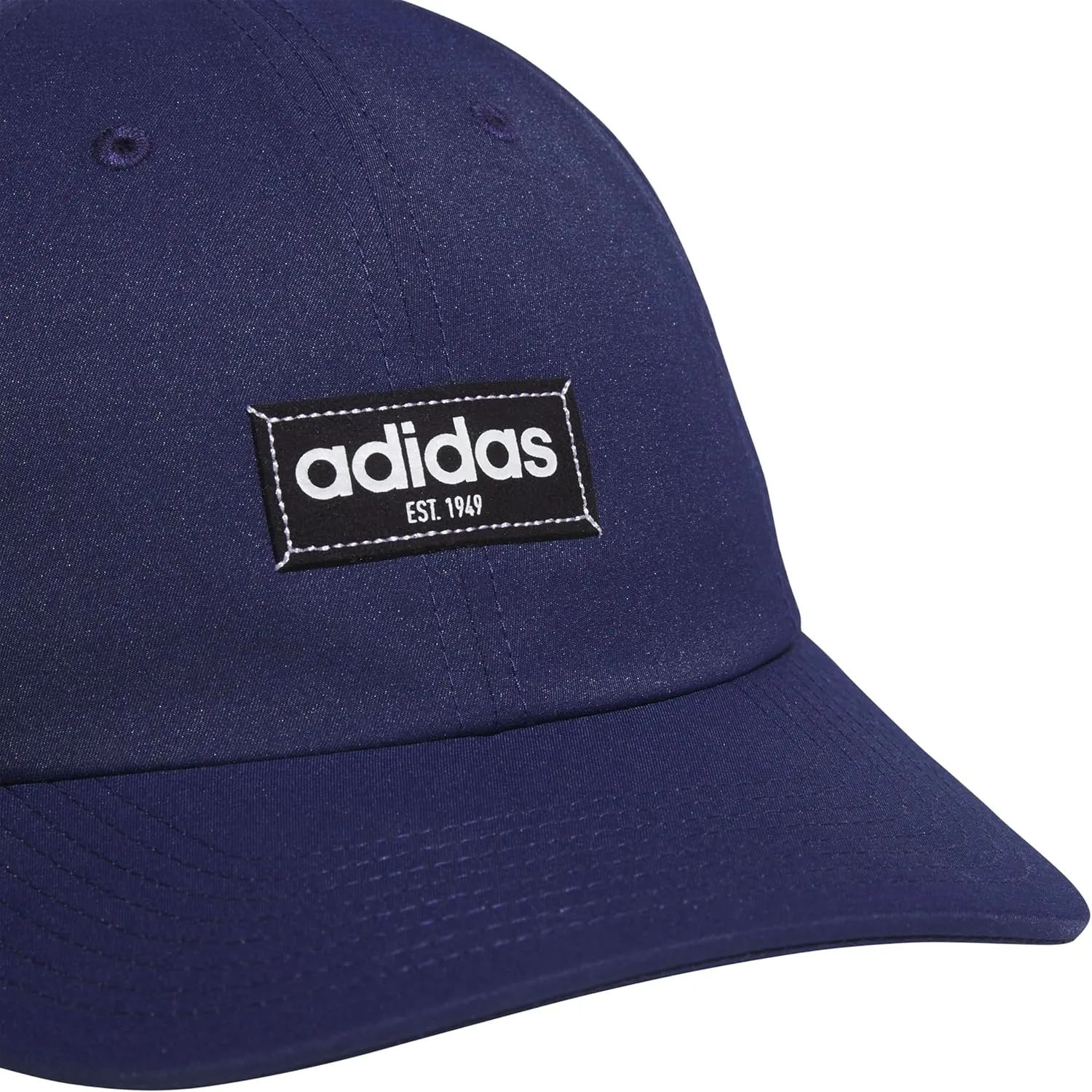 adidas Men's Court Slight Pre Curve Brim Relaxed Crown Strapback Retro Style Hat