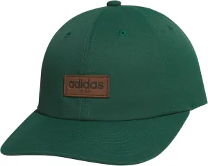 adidas Men's Court Slight Pre Curve Brim Relaxed Crown Strapback Retro Style Hat