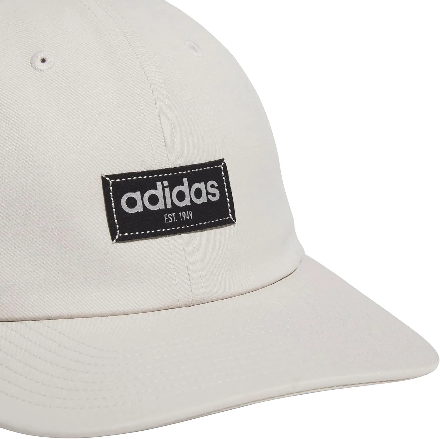 adidas Men's Court Slight Pre Curve Brim Relaxed Crown Strapback Retro Style Hat