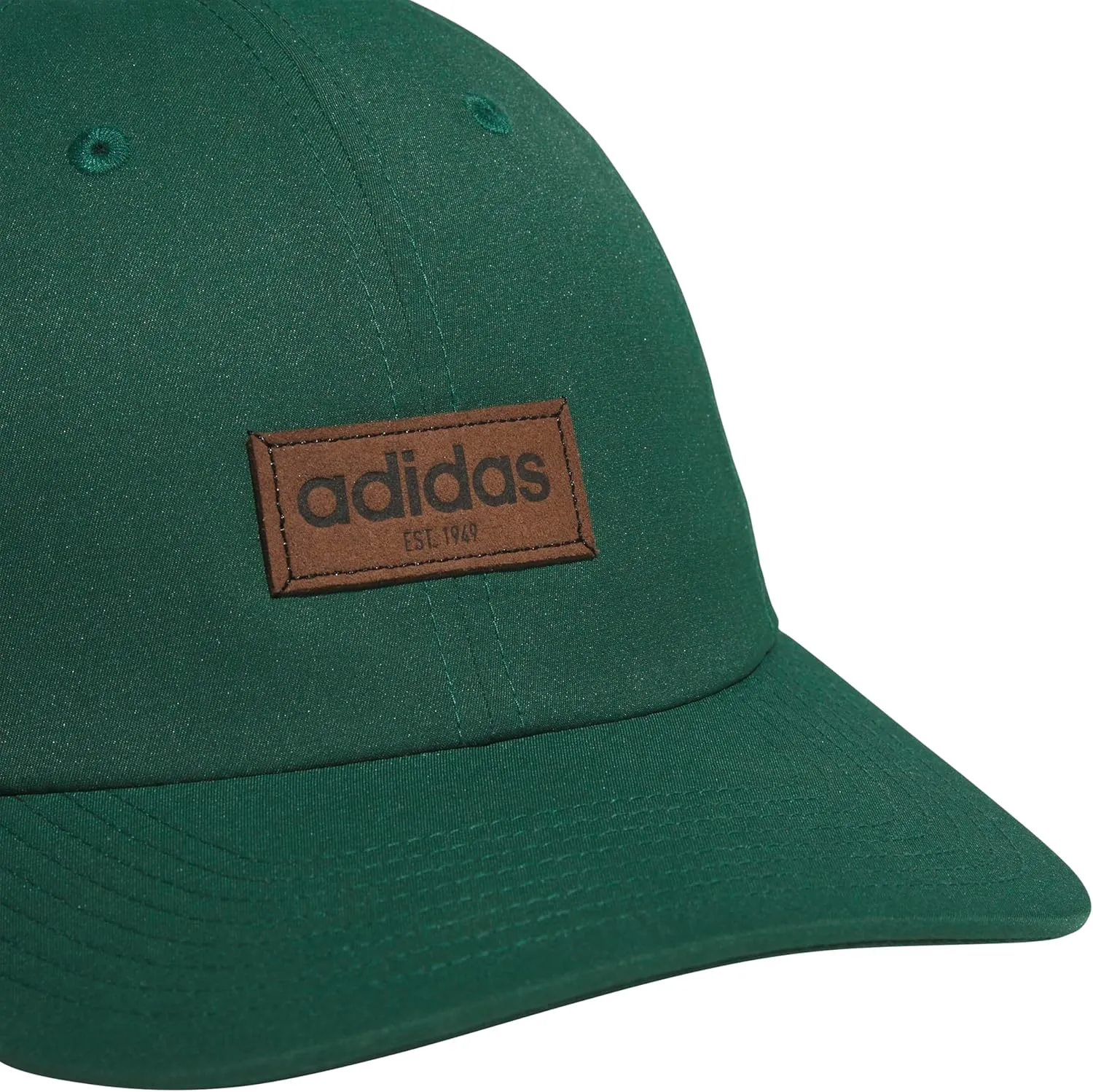 adidas Men's Court Slight Pre Curve Brim Relaxed Crown Strapback Retro Style Hat