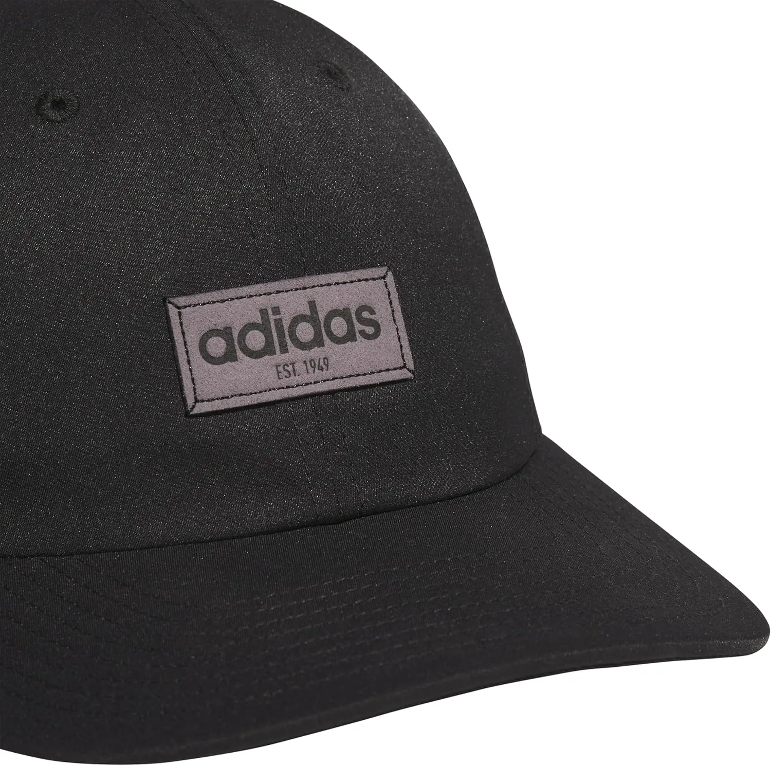 adidas Men's Court Slight Pre Curve Brim Relaxed Crown Strapback Retro Style Hat