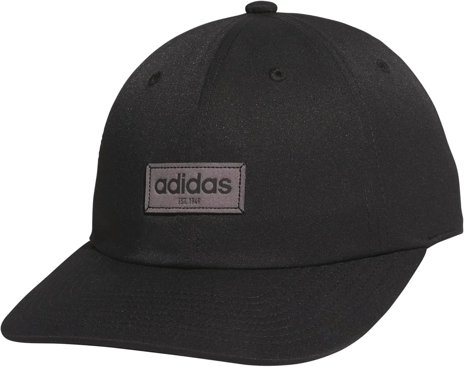adidas Men's Court Slight Pre Curve Brim Relaxed Crown Strapback Retro Style Hat