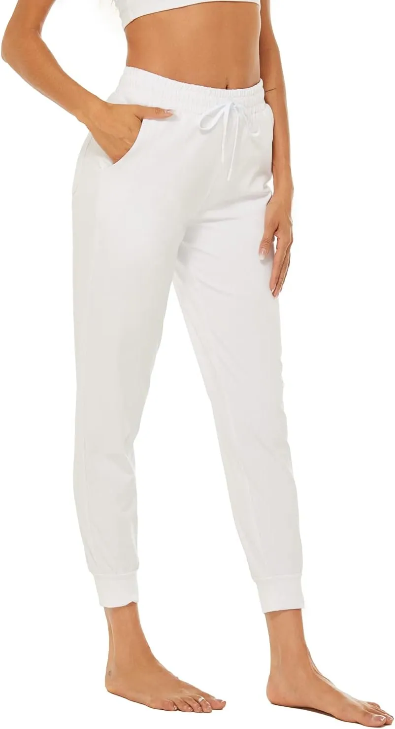 AvaCostume Women's Lightweight Cotton Sweatpants Yoga Joggers Lounge Casual Pants with Pockets
