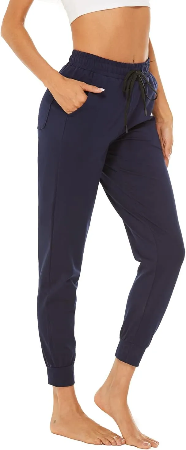 AvaCostume Women's Lightweight Cotton Sweatpants Yoga Joggers Lounge Casual Pants with Pockets