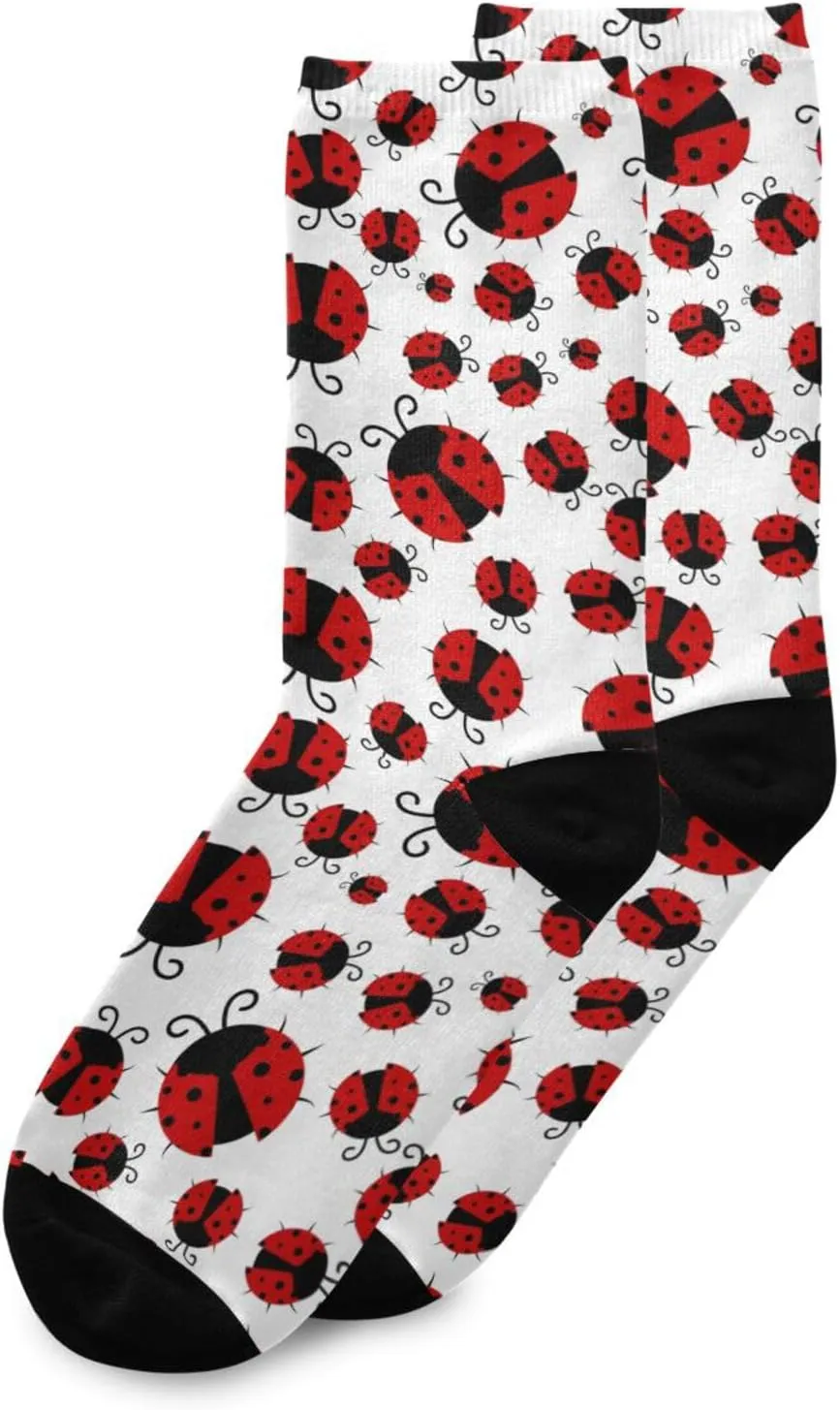 BGXW Fun Crew Socks For Men Women Funny Novelty Crazy Crew Socks Casual Dress Socks
