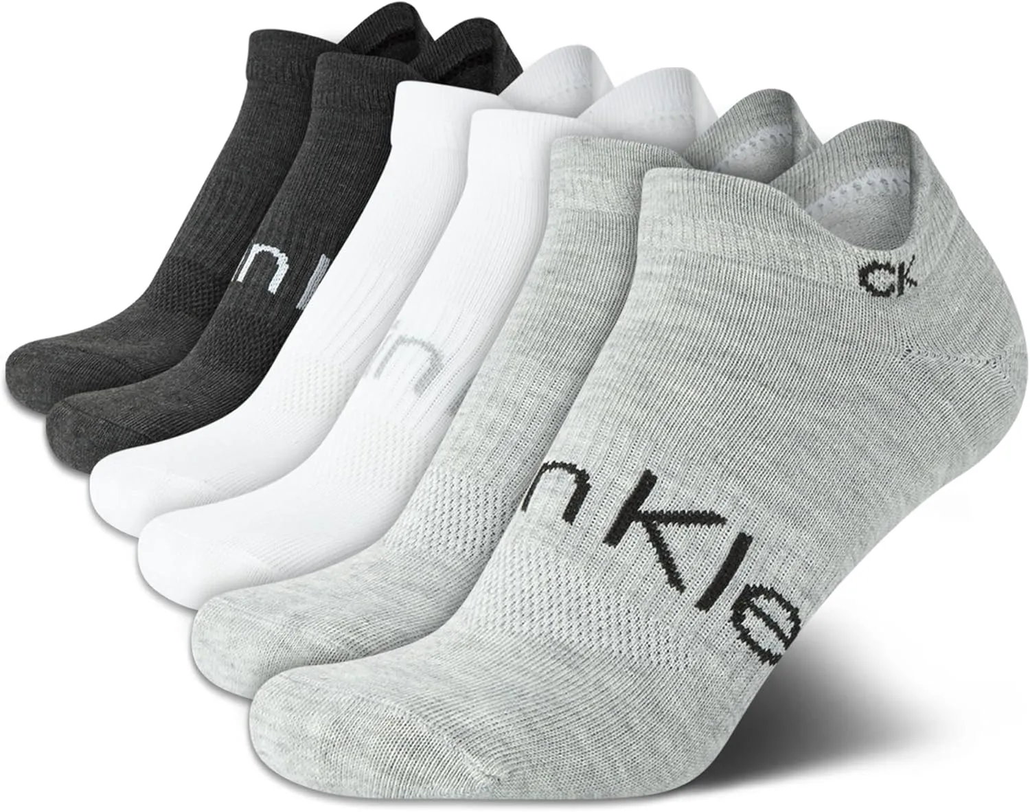 Calvin Klein Women's Low Cut Socks - 6 Pack