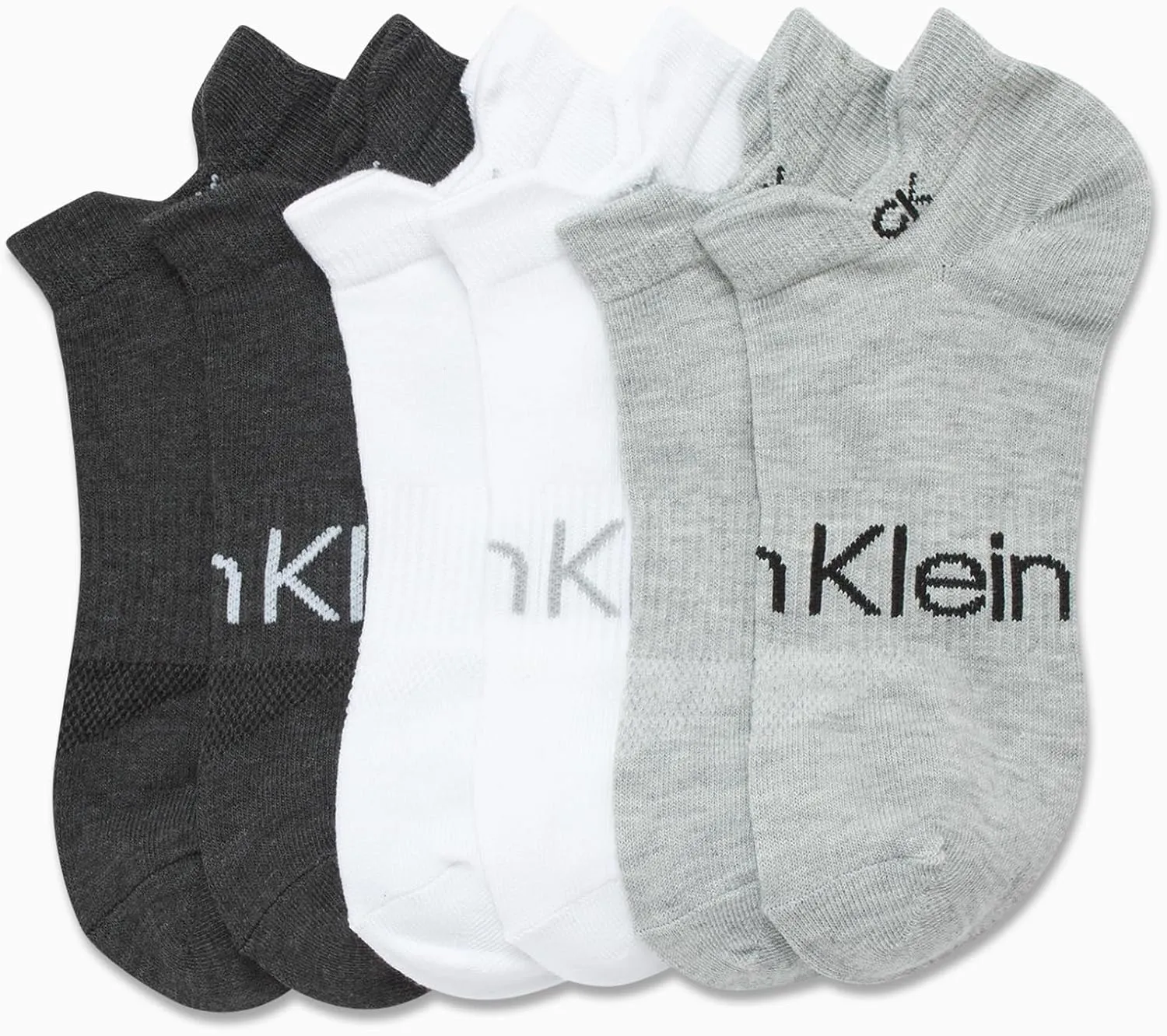 Calvin Klein Women's Low Cut Socks - 6 Pack