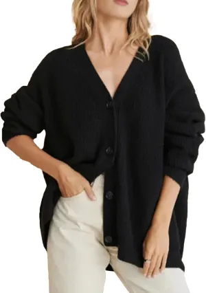 Cardigan Sweater for Womens 2024 Fall Open Front Long Sleeve Button Cardigans Casual Long Sleeve Knit Sweater Coat