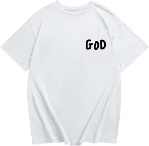 Christian Tshirts for Kids Boys God Jesus Shirt Inspirational Faith T Shirts Religious Bible Verse Graphic Tees Tops