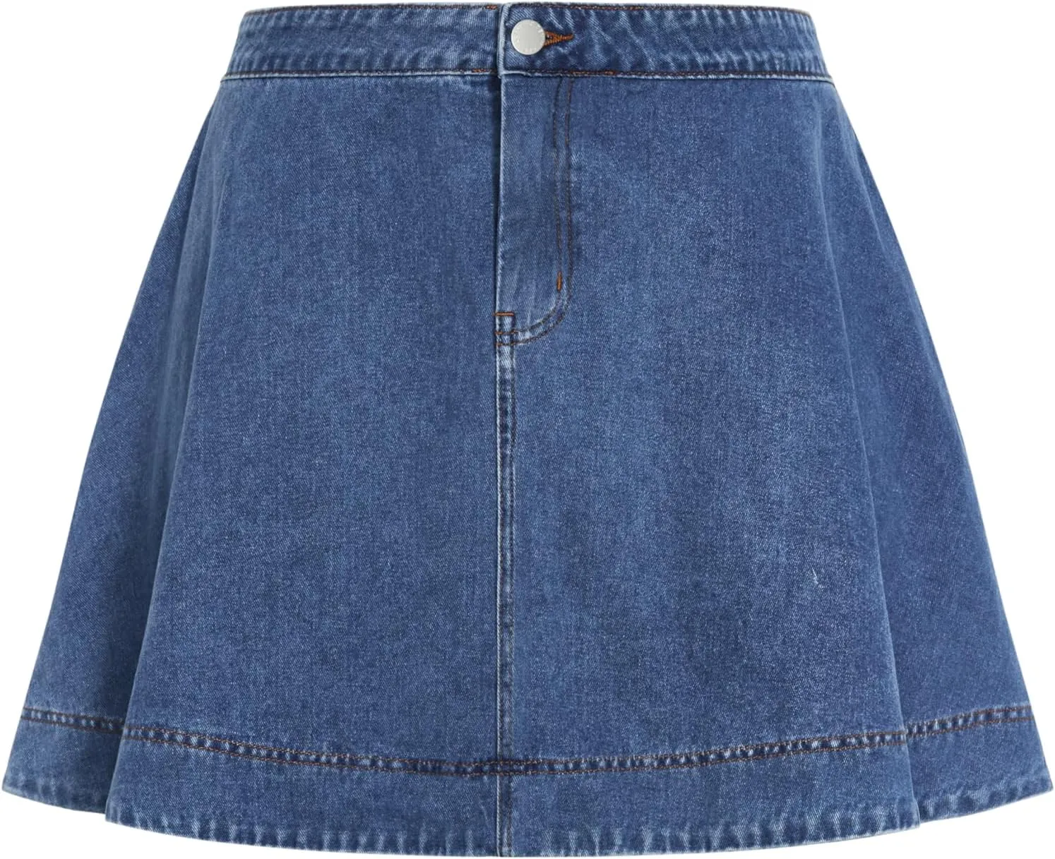 City Chic Women's Plus Size Skirt - Flare Denim