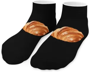 Croissant French Bread Unisex Low Cut Socks No Show Athletic Running Ankle Sock