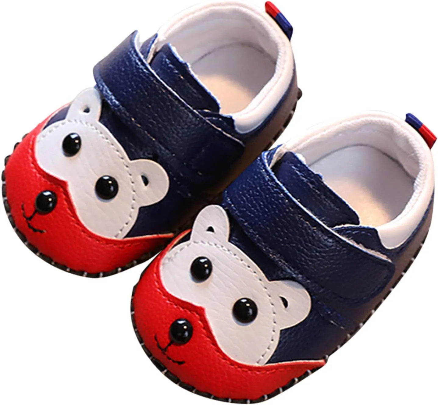 Cute 𝐂artoon Prewalkers Shoes for Infant Baby Boys Girls Soft Sole Leather Non Slip Comfortable Sports Baby Water