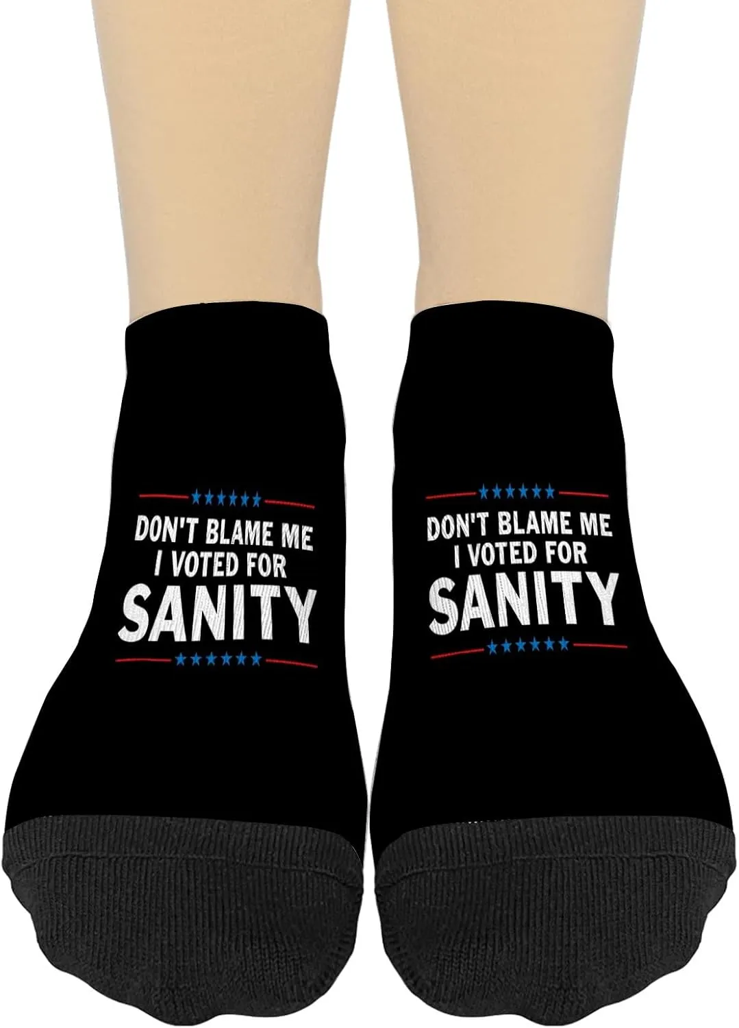 Dont Blame Me I Voted For Sanitys Womens Socks No Show Low Cut Women's Sock Athletic Crew Sock CuteSocks