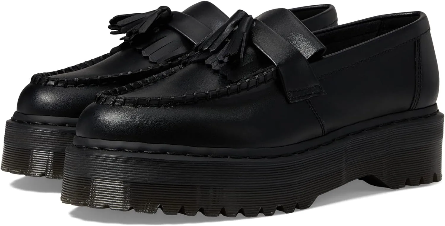 Dr. Martens Unisex-Adult Vegan Adrian Platform Tassel Loafer