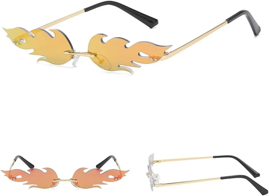 Fashion Man Women Irregular Shape Sunglasses Glasses Vintage Retro Style Retro Cat Eye Pack