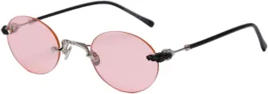 Fashion Small Rimless Steampunk Sunglasses Women Men Rhombus Sun Glasses Retro Style Travel Uv400