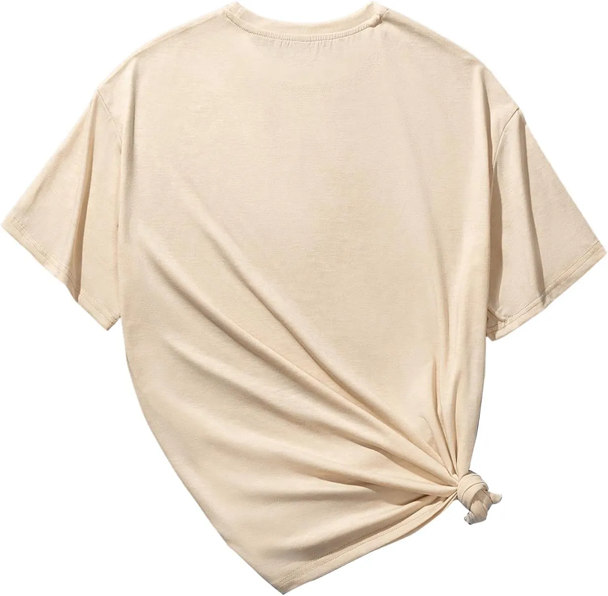 Floerns Women's Plus Size Graphic Short Sleeve T Shirt Crew Neck Oversized Tee Tops