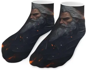 Hades Greek Mythology Unisex Low Cut Socks No Show Athletic Running Ankle Sock