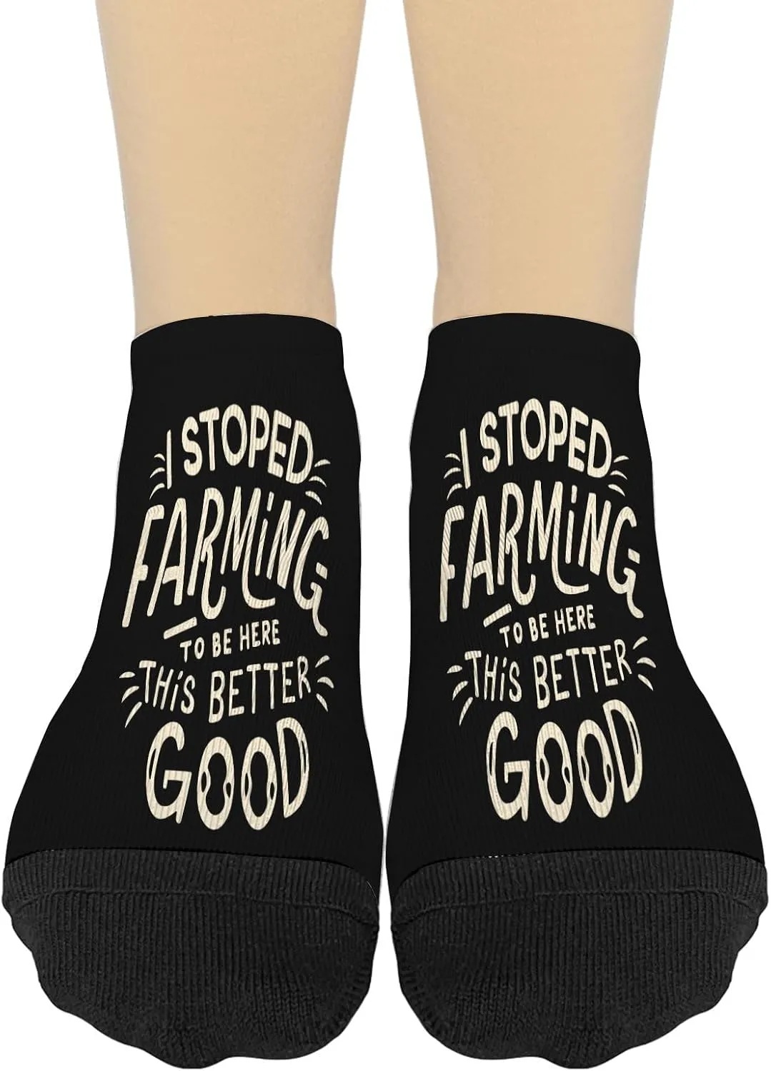 I Stoppeds Farmings To Be Heres This Better Be Goods. Womens Dress Socks Hidden Women Socks No Show Athletic Socks FashionableSocks