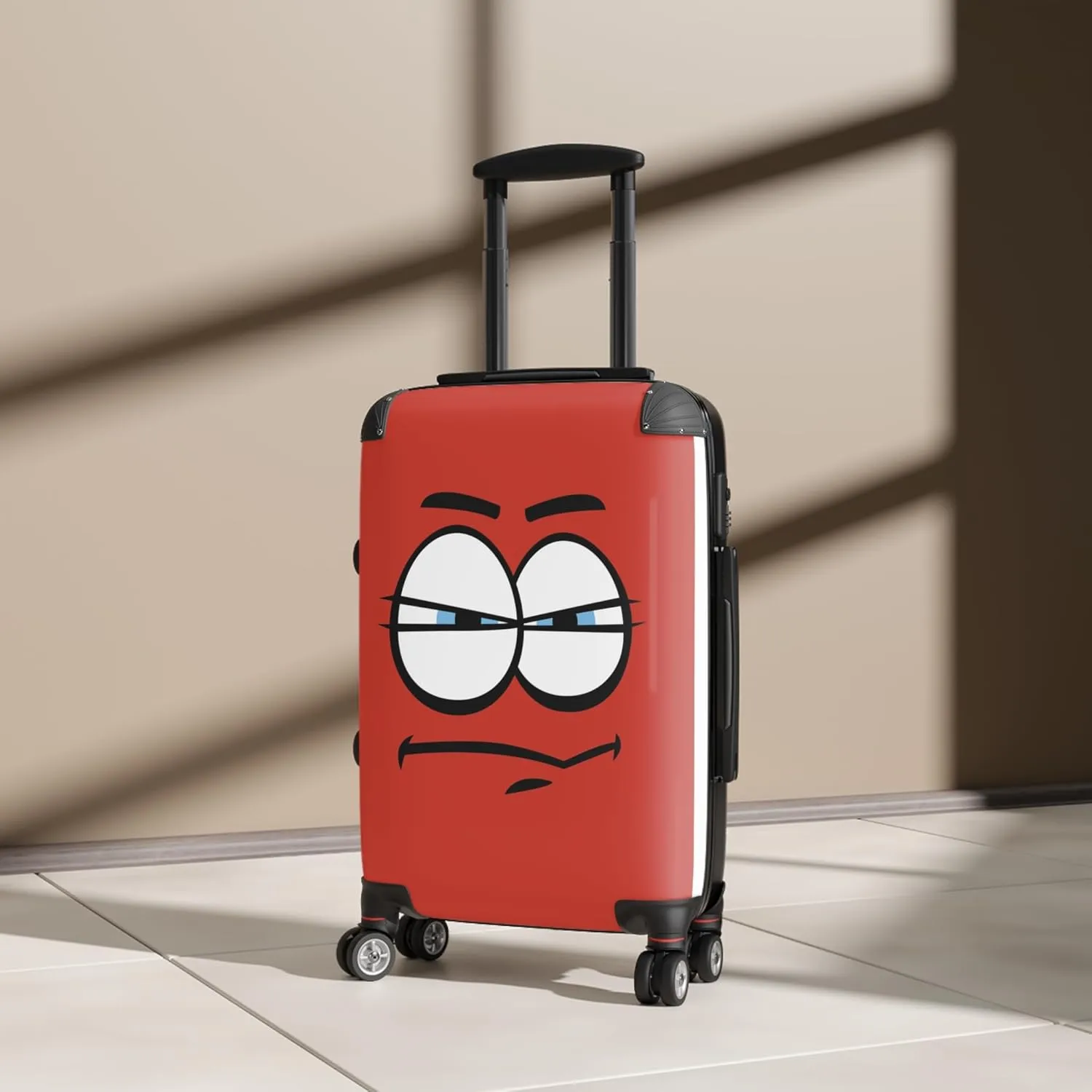 June in Color Yes. I'm Annoyed!  Sleek, Durable & Hassle-Free Carry-On Luggage with 360 Wheels & Secure Lock