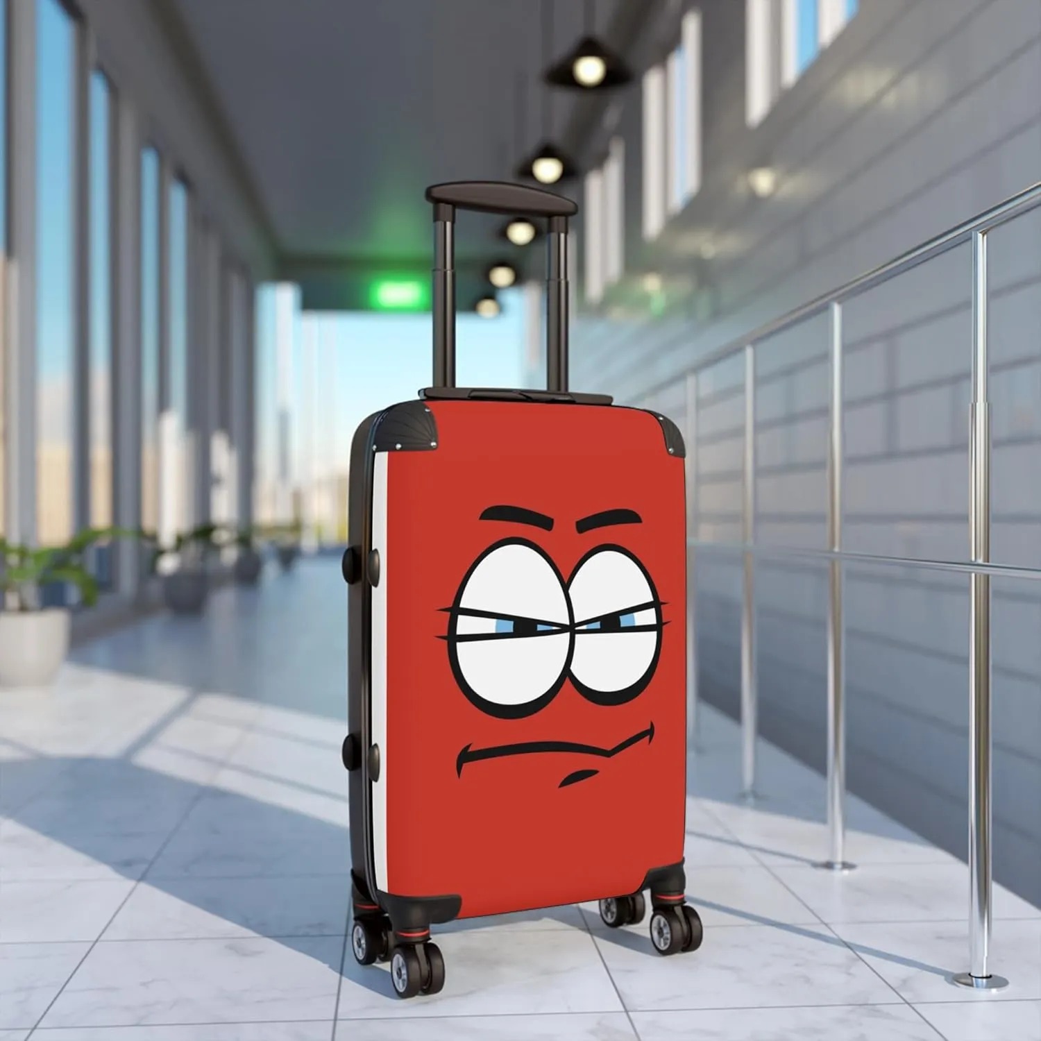 June in Color Yes. I'm Annoyed!  Sleek, Durable & Hassle-Free Carry-On Luggage with 360 Wheels & Secure Lock