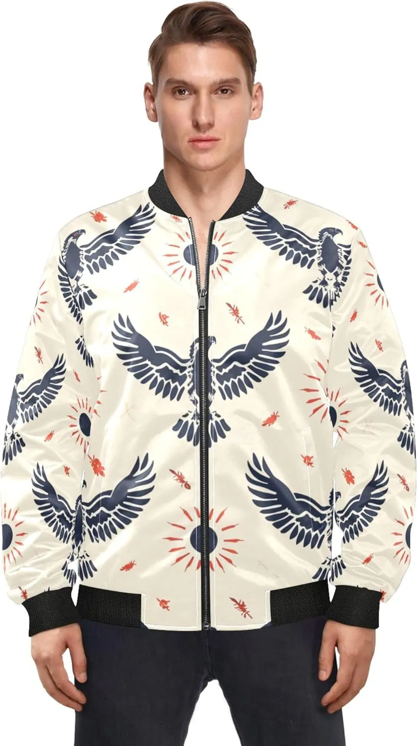 linqin Western Boho in Retro Style Rain Jacket Men Waterproof Lightweight Waterproof Windbreaker for Men