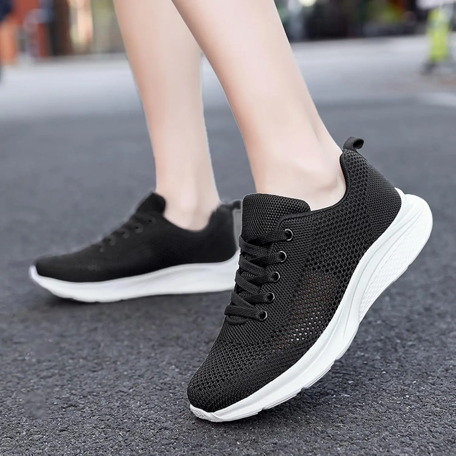 Men Mesh Sneaker Orthopedic Casual Sneaker with Arch Support Breathable Lightweight Walking Shoes Comfortable Wide Width Running Shoes