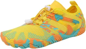 Men Women Barefoot Hiking Shoes Non Slip Quick-Dry Water Sock Shoe Wading Diving Sand Volleyball Barefoot Shoe Beach Accessories Breathable Summer Indoor Fitness Footwear