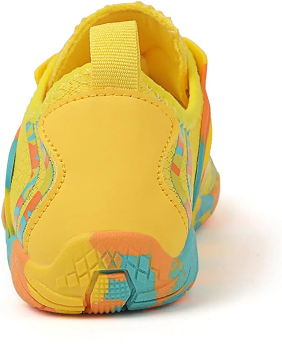 Men Women Barefoot Hiking Shoes Non Slip Quick-Dry Water Sock Shoe Wading Diving Sand Volleyball Barefoot Shoe Beach Accessories Breathable Summer Indoor Fitness Footwear