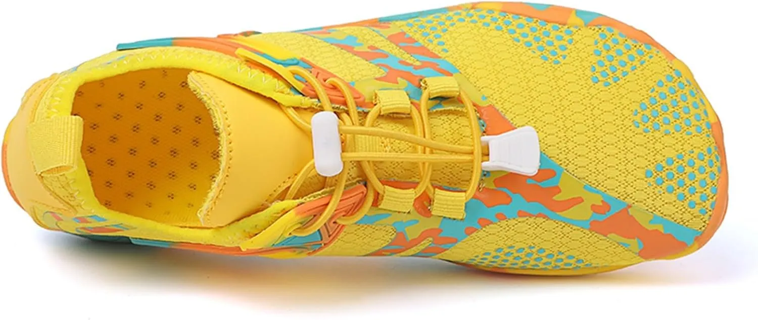 Men Women Barefoot Hiking Shoes Non Slip Quick-Dry Water Sock Shoe Wading Diving Sand Volleyball Barefoot Shoe Beach Accessories Breathable Summer Indoor Fitness Footwear