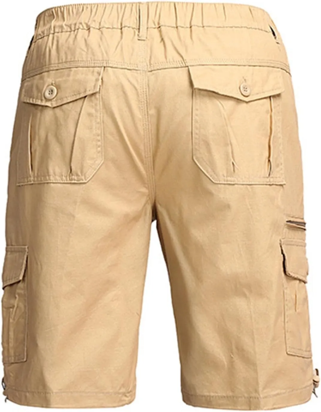 Men's Fishing Cargo Shorts Loose Fit Retro Style Joggers for Summer Outdoor