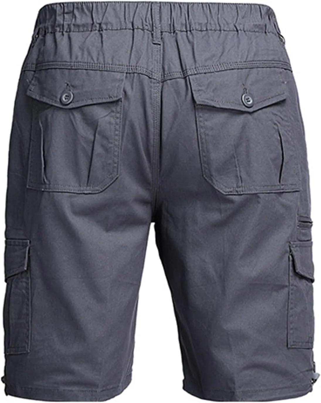 Men's Fishing Cargo Shorts Loose Fit Retro Style Joggers for Summer Outdoor