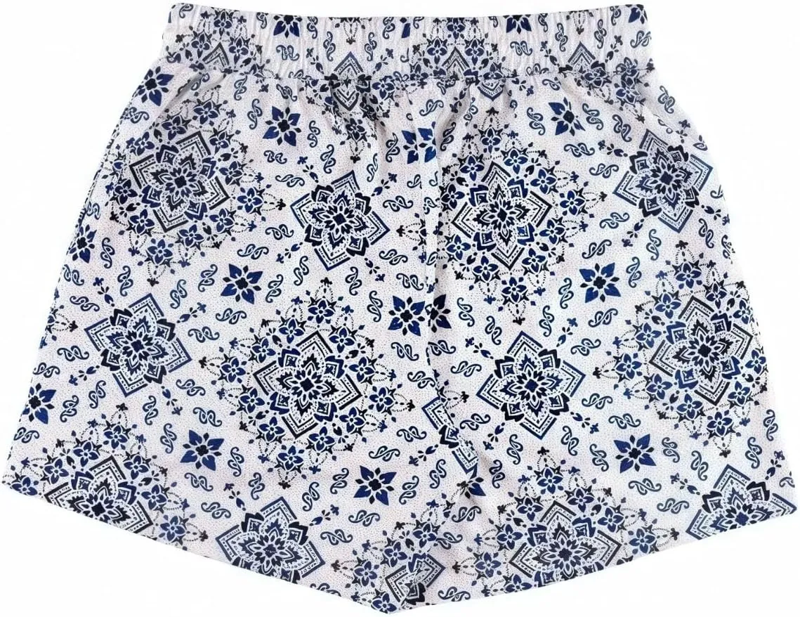 Men's Floral Basketball Shorts 4" Inseam - Lightweight Quick Dry Gym Shorts with Drawstring for Running, Workout & Casual