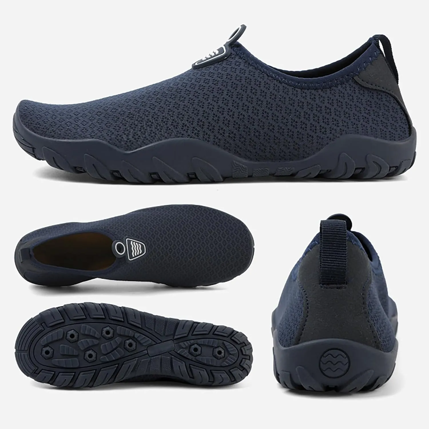 Mens Water Shoes Size 9 Wide Arch Support Surf Pool Hiking Diving Walking Barefoot Water Shoes Extra Wide Water Shoes Barefoot Quick Dry Aqua Yoga Socks for Pool Beach Surf Walk Water Yoga