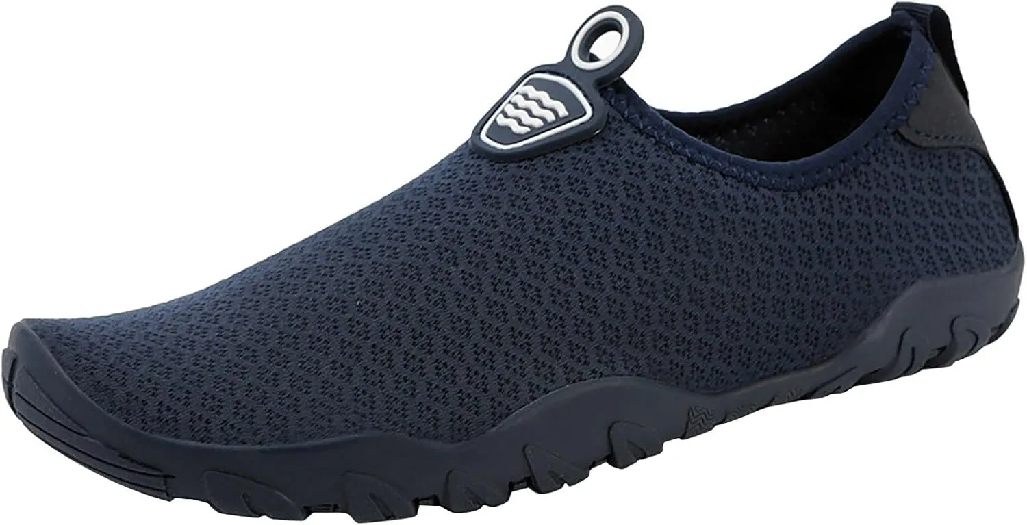Mens Water Shoes Size 9 Wide Arch Support Surf Pool Hiking Diving Walking Barefoot Water Shoes Extra Wide Water Shoes Barefoot Quick Dry Aqua Yoga Socks for Pool Beach Surf Walk Water Yoga