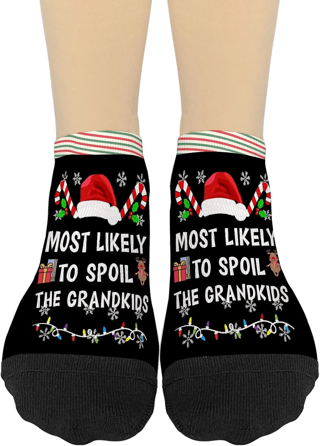 Most Likelys To Spoil The Grandkids Ankle Socks Women Invisible Sock For Womens No Show Athletic Sock HumorSock