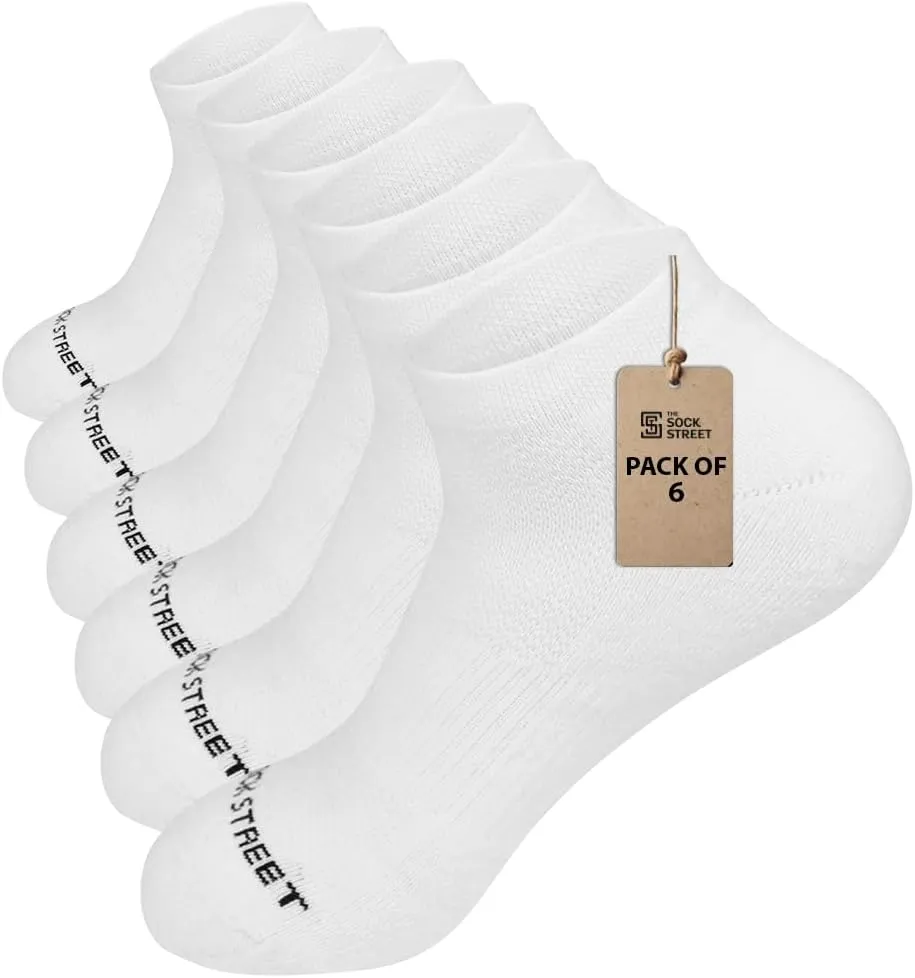 No-Show Socks Men: Running & Compression - Low Cut & Ankle Support Socks for Men