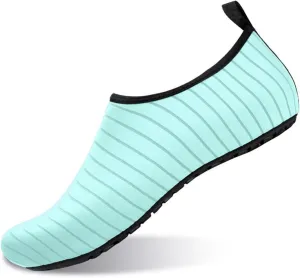 Pool Shoes for Women Water Aerobics Non Slip Wide Width Water Shoes Barefoot Aqua Socks Quick-Dry Non Slip Shoe Aqua Yoga Socks Slip On for Women Breathable Lightweight Beach Footwear