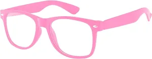 Retro Style Sunglasses 80's Classic Vintage Unisex Nerd Colored Frame OWL ®