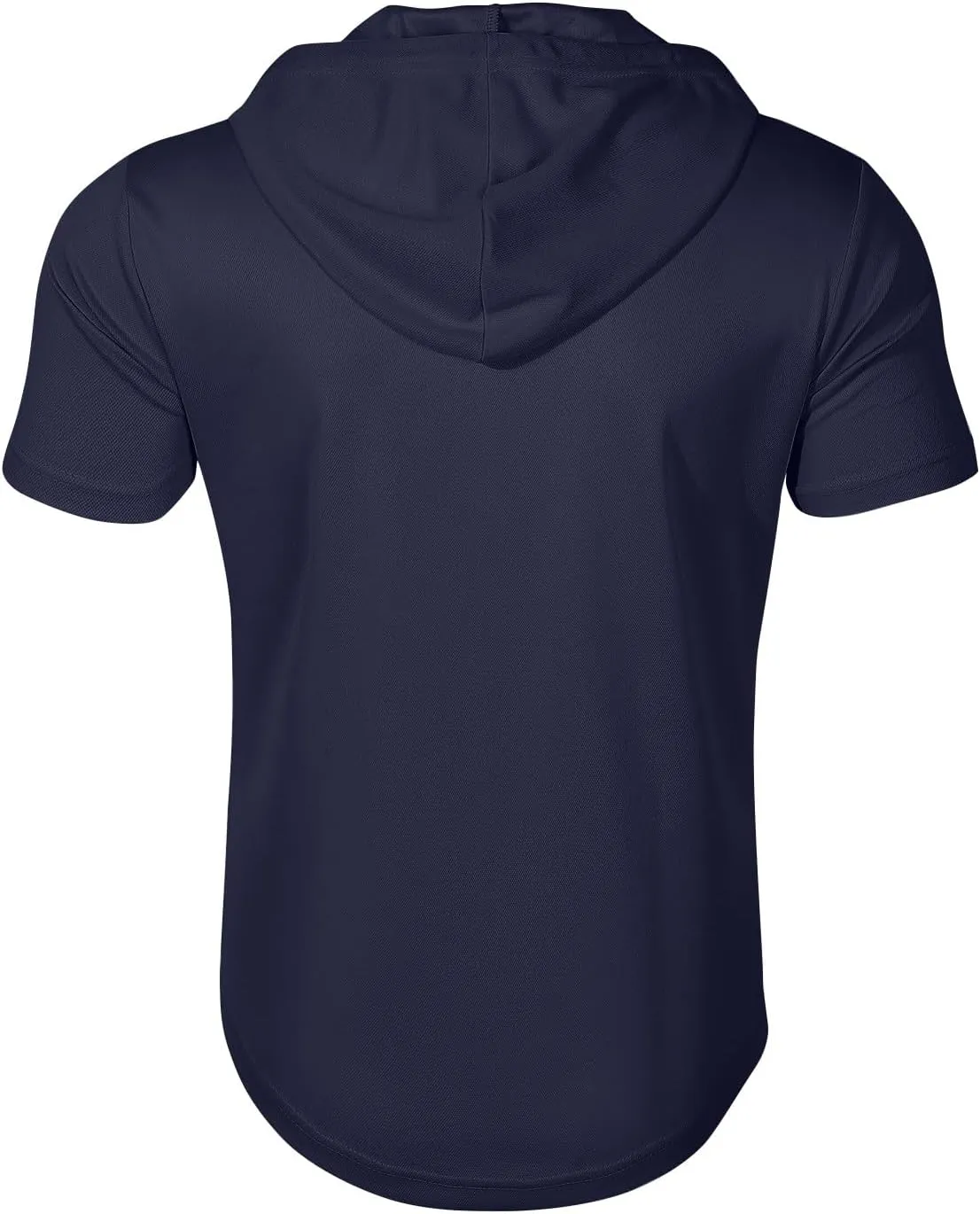 Short Sleeve Hoodies for Men 1/4 Zip Hooded T Shirts Lightweight Casual Summer Men's Clothing Tops M to 3XL