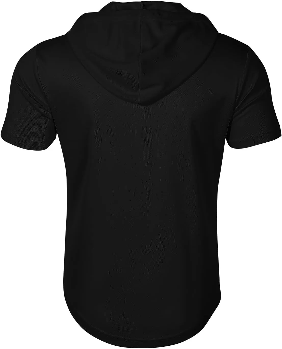 Short Sleeve Hoodies for Men 1/4 Zip Hooded T Shirts Lightweight Casual Summer Men's Clothing Tops M to 3XL