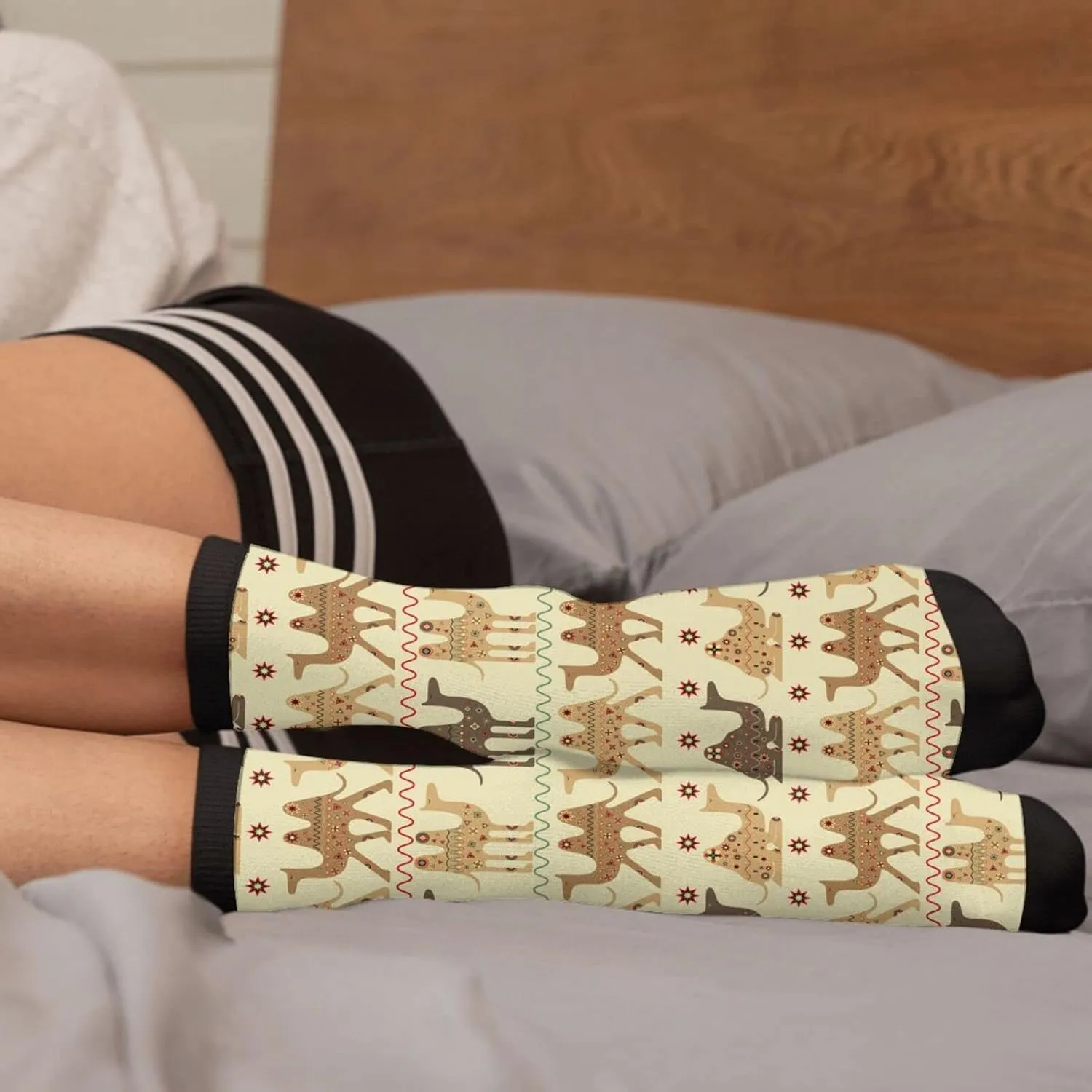 Sigouyinei Casual Funny Funky Novelty Socks For Men Women