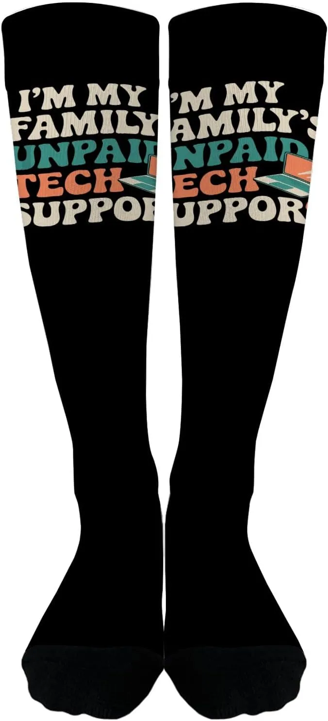 Techs Support Tube Socks Women Youth#Cute Athletic Socks Women
