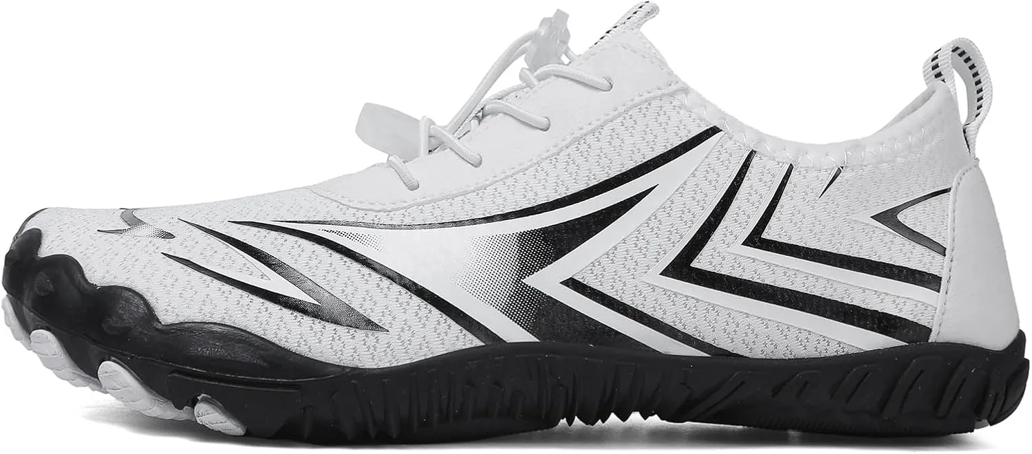Water Shoes for Women Men, Quick Dry Barefoot Shoes, Lightweight Sports Aqua Socks Outdoor, Unisex Hiking with Drainage, Minimalist Wide Toe Box Zero Drop Cross Trainer Fashion Sneakers Men