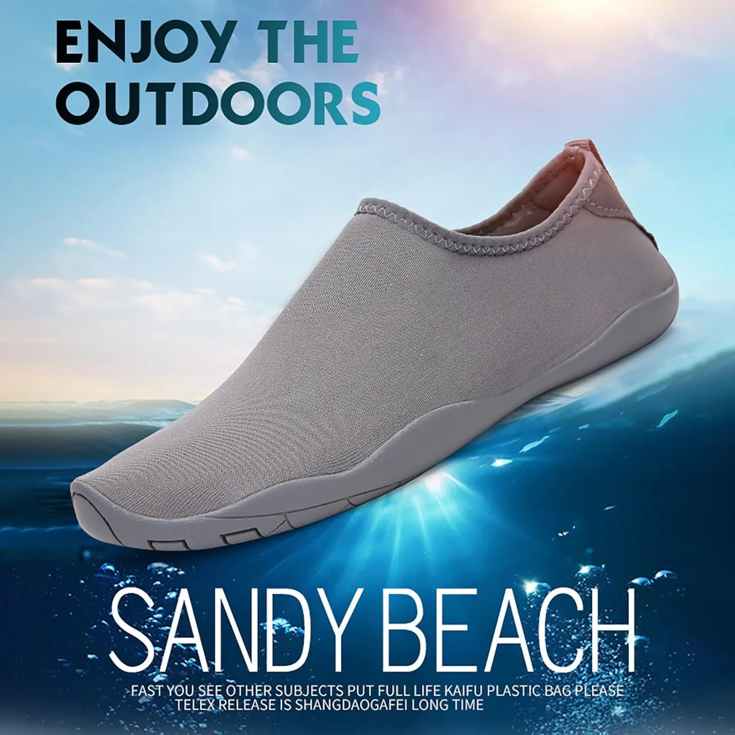 Water Shoes Men Wide Toe Box Quick Dry Aqua Sock Water Hiking Shoes Women Mens Water Shoes Wide Hiking Sandals for Men for Pool Beach Surf Walk Water Yoga