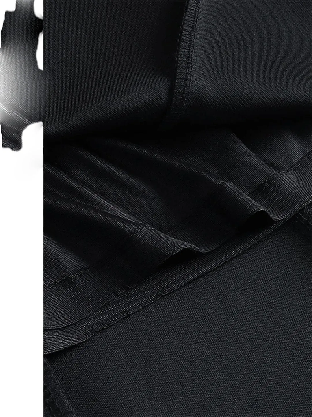 Womens High Waist Black Brown Pleated Mini Skirt