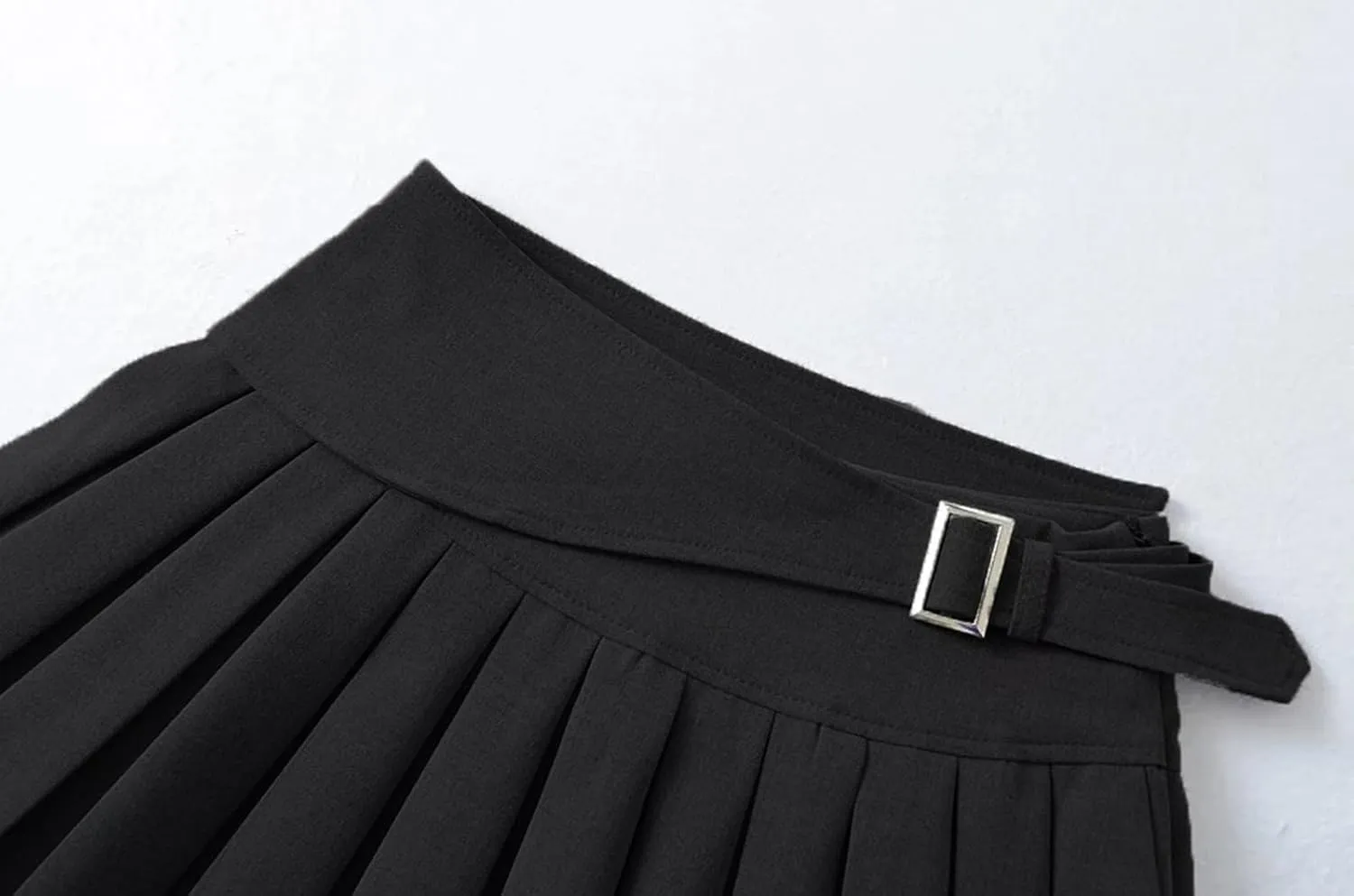 Womens Mini Pleated Skirt High Waisted Sexy Club Tennis Skirt A-Line School Uniform Y2k Short Preppy Skater Skirts