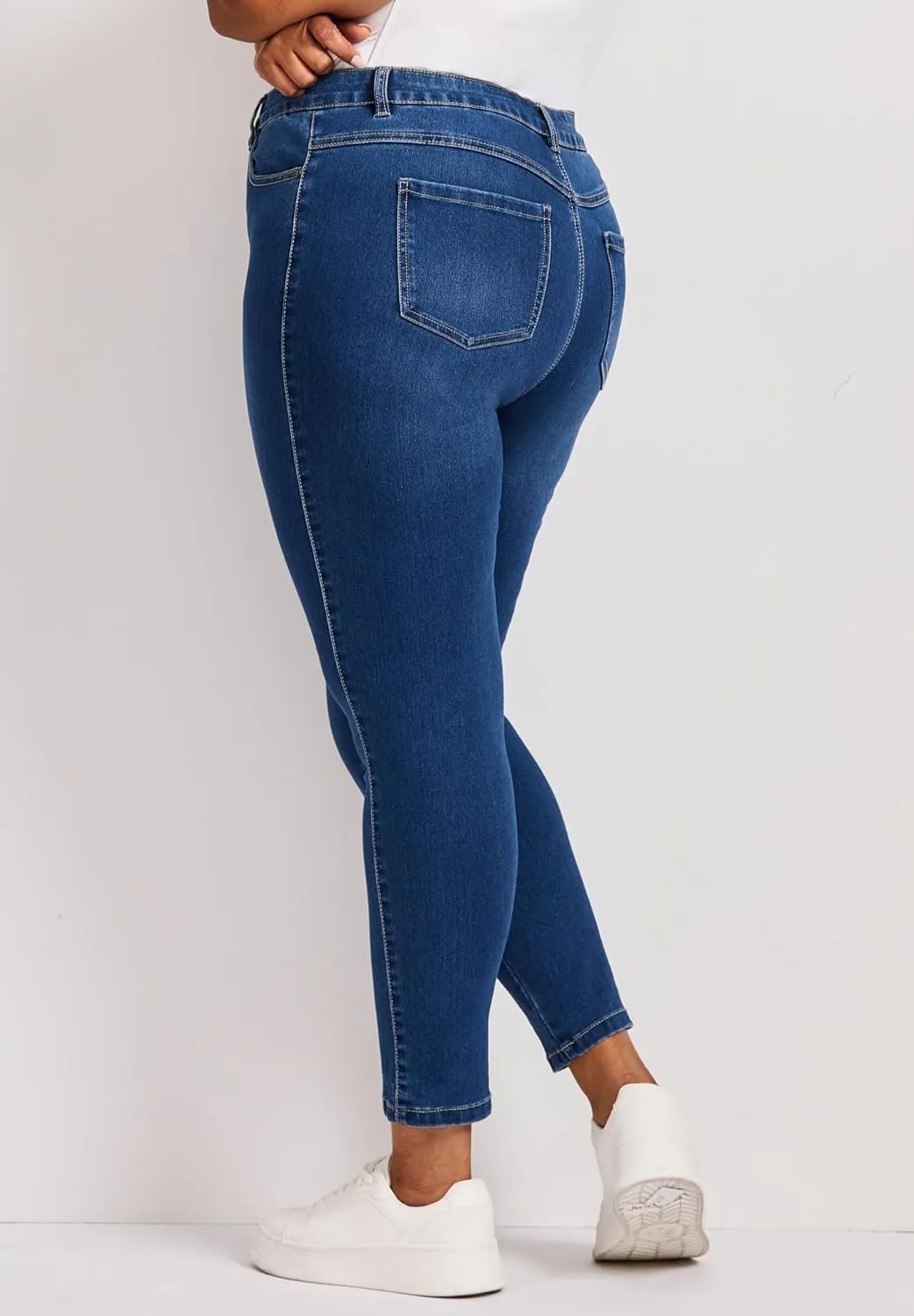 Women's Plus Size Tall Butter Denim Skinny Jean