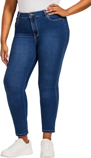 Women's Plus Size Tall Butter Denim Skinny Jean