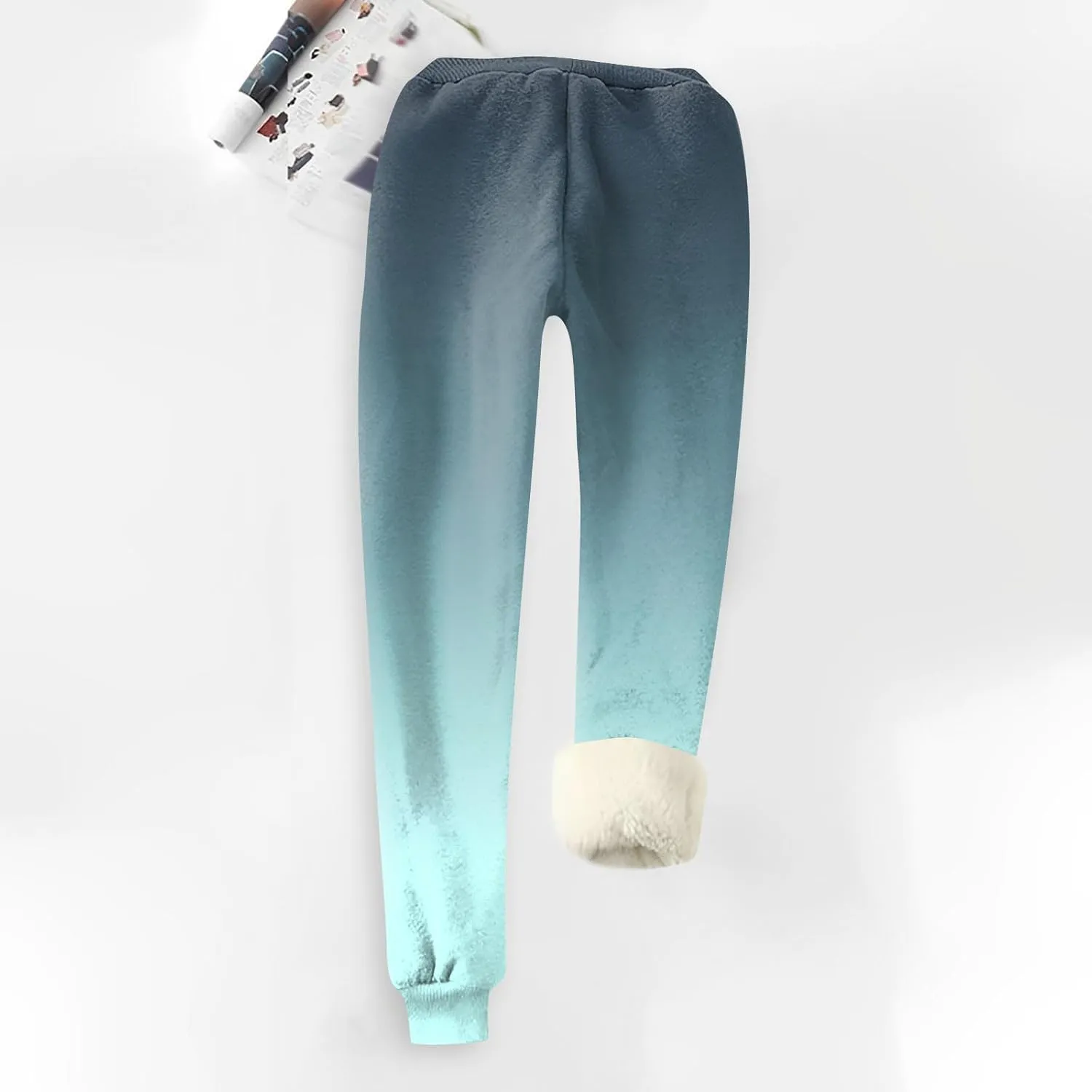 Womens Winter Warm Fleece Pants Sherpa Lined Sweatpants Jogger Outdoor Athletic Active Lounge Pants